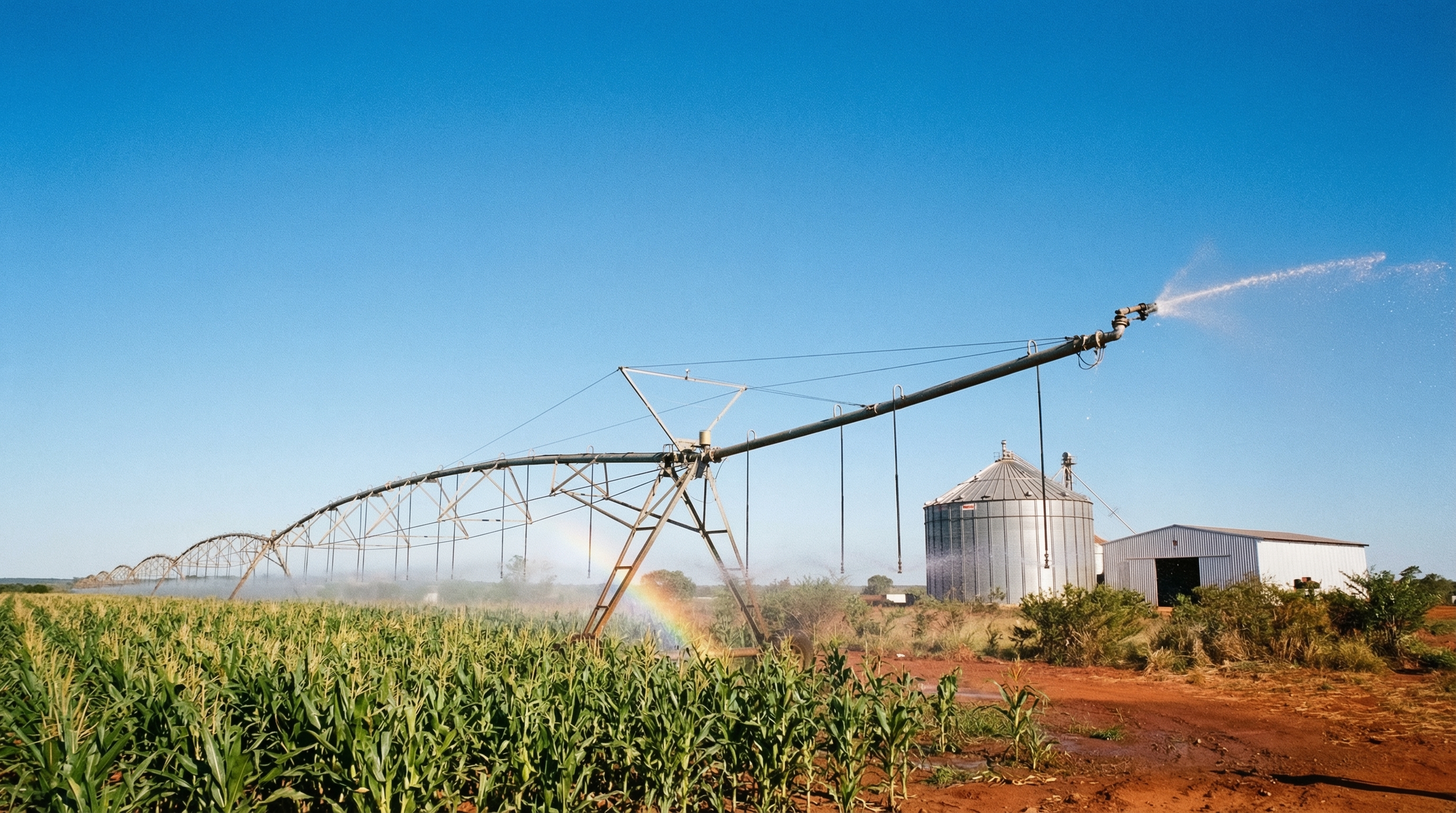 Crédito rural para investimento: silo, pivô, barracão e infraestrutura